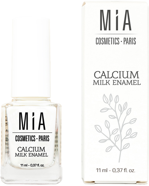 Гель для нігтів Mia Cosmetics Calcium Milk Enamel Tratamiento Unas 11 мл (8436558880481) - зображення 1