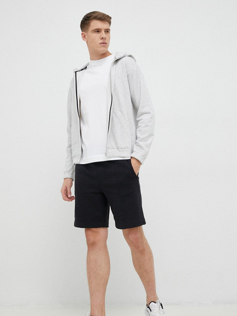Толстовка на блискавці чоловіча Calvin Klein 00GMS3J401-N6N L Сіра (8720108894586) - зображення 3
