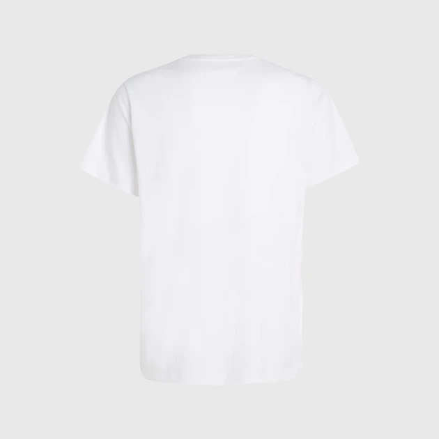 Koszulka męska Tommy Jeans DM16843-YBR L Biała (8720644535936) - obraz 5