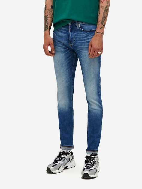 Jeansy regular fit męskie Tommy Jeans DM16638 34 Granatowe (8720644524367) - obraz 1