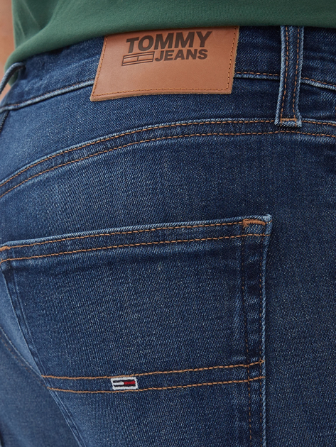 Jeansy regular fit męskie Tommy Jeans DM16640-1BK 30 Granatowe (8720644521885) - obraz 5