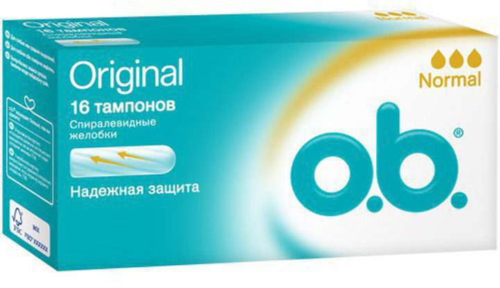 Tampony O.b. Procomfort Mini Tampon 32 U (4001683011525) - obraz 1