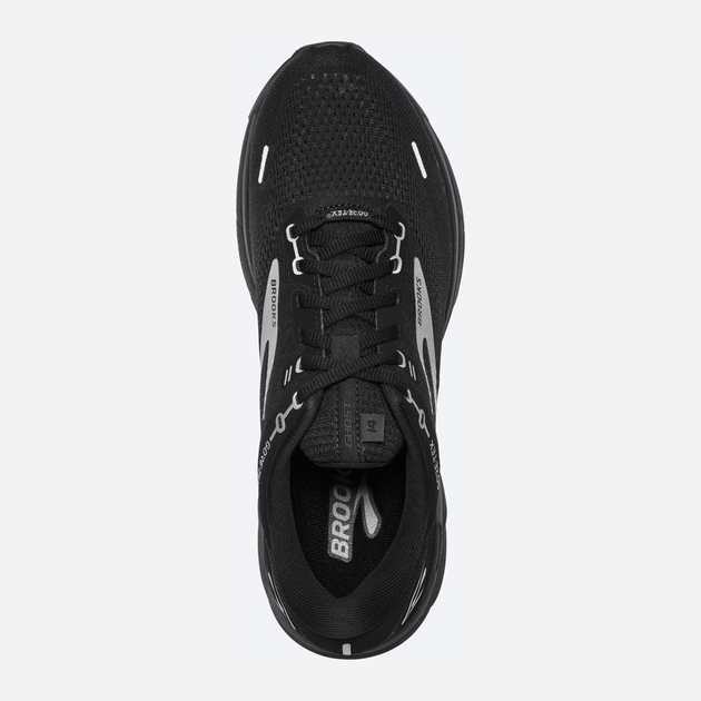 Buty do biegania męskie Brooks Ghost 14 1103681D-020 40.5 (7.5US) 25.5 cm Czarne z srebrzystym (190340970160) - obraz 3