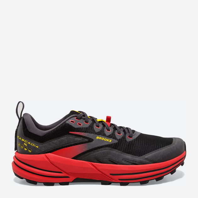 Чоловічі кросівки для бігу Brooks Cascadia 16 1103761D-035 40 (7US) 25 см Чорні (195394033724) - зображення 1