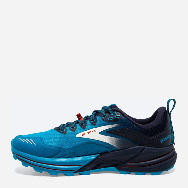 Buty do biegania męskie Brooks Cascadia 16 1103761D-490 41 (8US) 26 cm Niebieskie (195394228441) - obraz 4