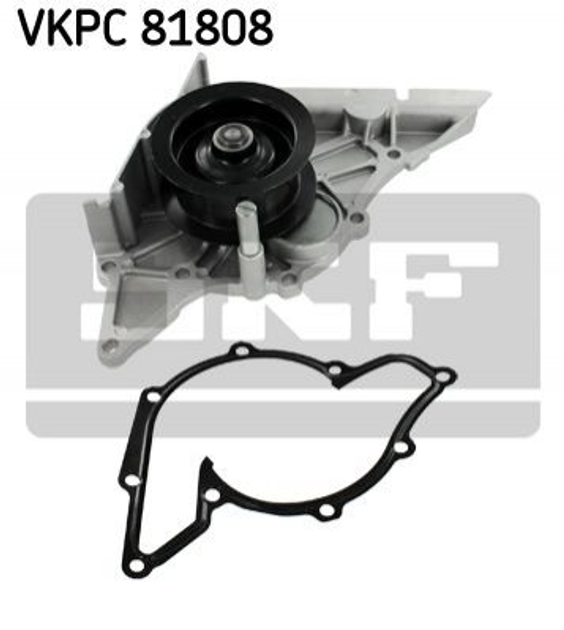 Водяний насос SKF VKPC81808 Audi A6, A8; Volkswagen Touareg, Phaeton 077121004M, 077121004P, 077121004MX - зображення 1