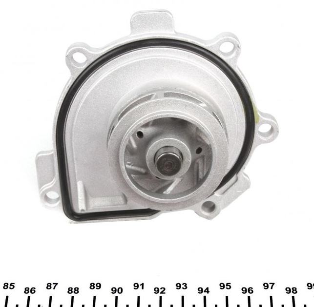 Водяний насос MEYLE 6132200004 Opel Zafira, Vectra, Insignia, Astra, CORSA, Meriva; Chevrolet Cruze, Aveo; Alfa Romeo 159 1334142, 24405895, 71739779 - зображення 2