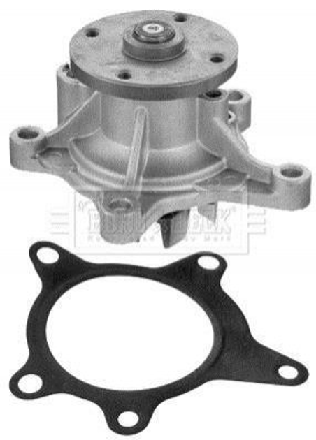 Водяний насос BORG & BECK BWP2233 KIA Ceed, Pro Ceed, Soul, Cerato, Sportage, Carens, Rio; Hyundai I30, I40, IX20, Elantra, I20, Veloster, Accent, IX35 251002B700, 251002B000, 221002B000 - зображення 2