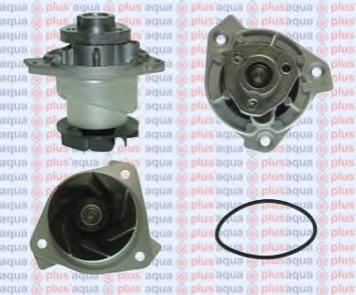 Водяной насос AQUAPLUS 857395 Volkswagen Touareg, Transporter, Passat, Golf, Multivan, Polo, Bora, Phaeton, Sharan; Seat Leon; Skoda Superb; Audi TT, A3, Q7; Porsche Cayenne 022121011, 022121011L, 022121011V - изображение 1