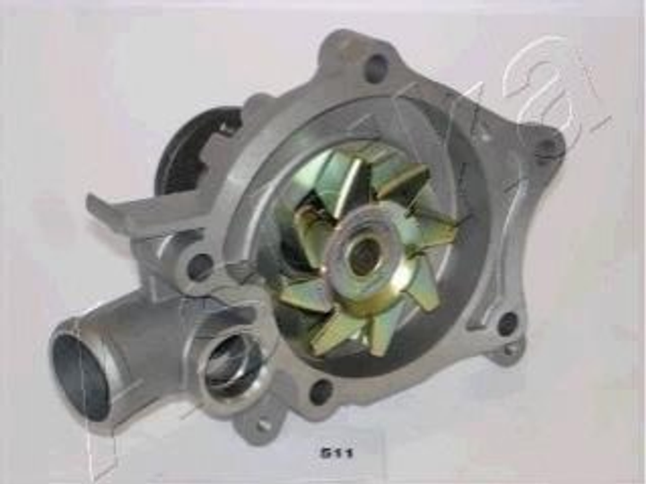 Водяной насос ASHIKA 3505511 Hyundai H100, H-1; Mitsubishi L200, Lancer, Galant 2510032030, 2510032020, MD041041 - изображение 2