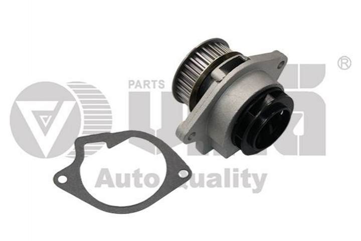 Водяний насос Vika 11210102101 Volkswagen Golf, Caddy, Polo, Bora; Seat Toledo, Ibiza, Cordoba, Leon; Skoda Roomster, Fabia, Octavia; Audi A2 036121008L, 036121008M, 036121008MX - зображення 1