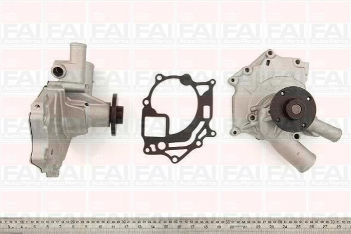 Водяной насос Fischer Automotive One (FA1) WP6221 Citroen C4, C5, C8, Jumpy 210109C600 - изображение 1