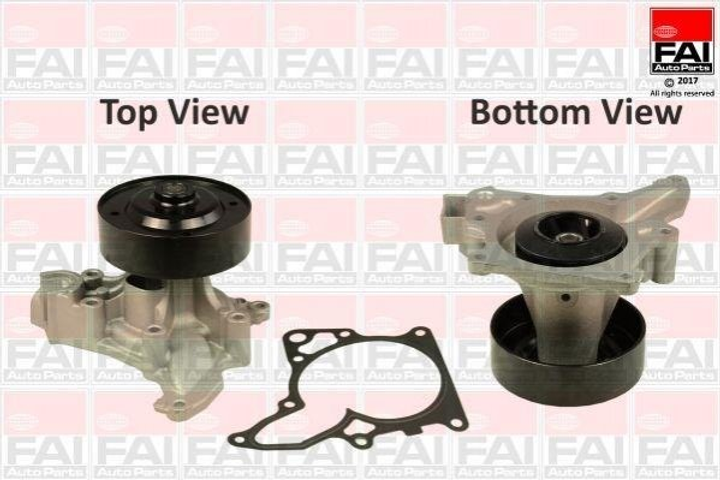 Водяной насос Fischer Automotive One (FA1) WP6655 Mazda 6, 3, CX-5 SH0115010, SH0115010A, SH1815010A - изображение 1