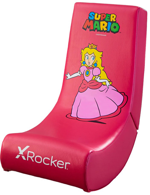 Fotel gamingowy X Rocker Nintendo Peach (0094338200973) - obraz 1