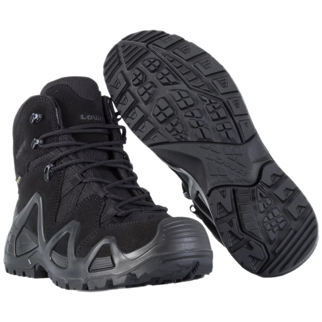 Черевики тактичні Lowa zephyr GTX Mid TF Black (чорний) UK 11/EU 46 - зображення 1