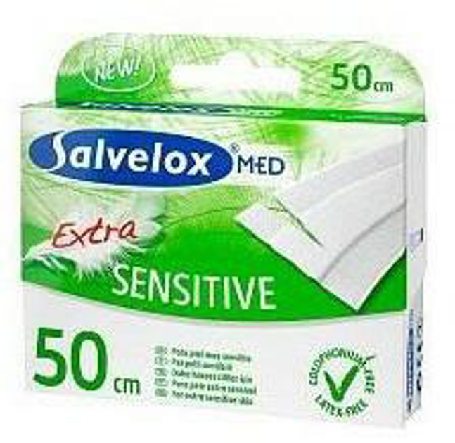 Bandaż Salvelox Med Extra Sensitive 6 x 50 cm (7310615959659) - obraz 2