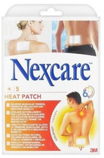 Зігріваючі пластирі 3M Nexcare Parche Termico 5 шт (4046719516896) - зображення 1