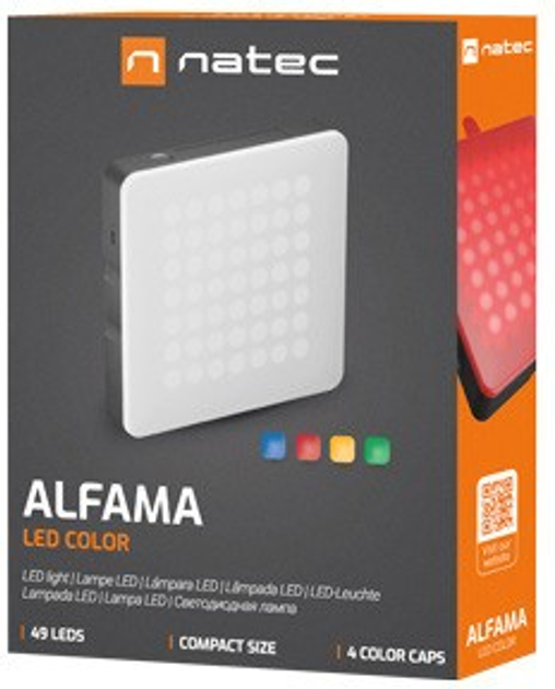 Lampa LED Natec Alfam Color (NLL-1831) - obraz 8