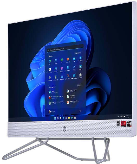 Monoblok HP 205 G8 AiO (6D462EA) White - obraz 2