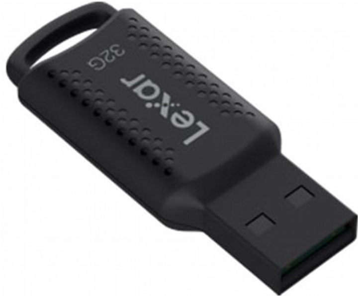 Pendrive Lexar JumpDrive V400 32GB USB 3.0 Czarny (843367127504) - obraz 1