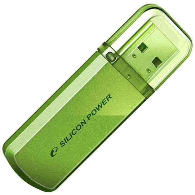 Флеш пам'ять Silicon Power Helios 101 8GB USB 2.0 Green (4712702617290) - зображення 2