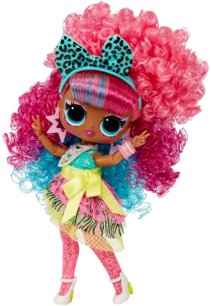 Let's make Волосы для куклы, Трессы кукольные - Кудри омбре цветные 1 (235333716)
