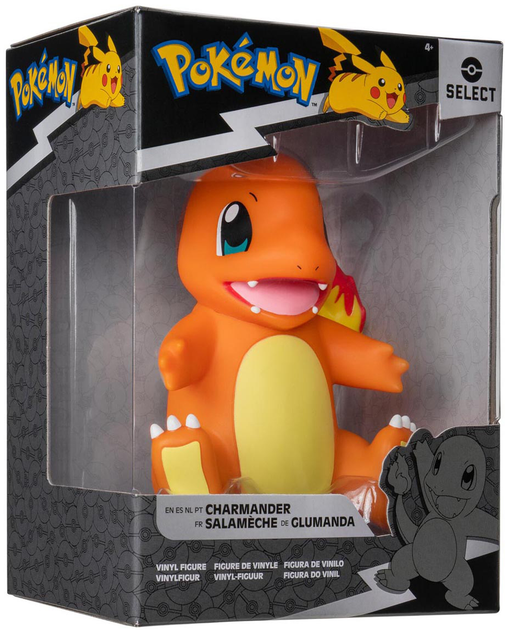 Figurka Winylowa Jazwares Pokemon Select Charmander Seria 5 10 cm (191726499800) - obraz 2