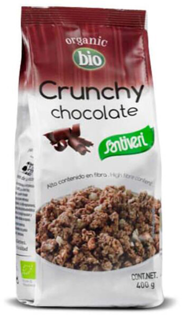 Musli Santiveri Muesli Crunchy Chocolate Bio 400 g (8412170033696) - obraz 1