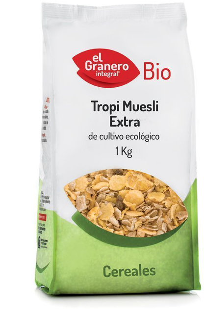 Musli El Granero Tropi Extra Bio 1 kg (8422584048513) - obraz 1