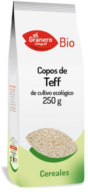 Organiczne płatki pełnoziarniste Teff El Granero Copos De Teff Bio Integrales 250 g (8422584030839) - obraz 1