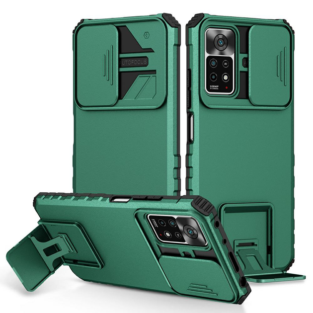 Чехол Kickstand с защитой камеры для Xiaomi Redmi Note 11s / 11 4G ...