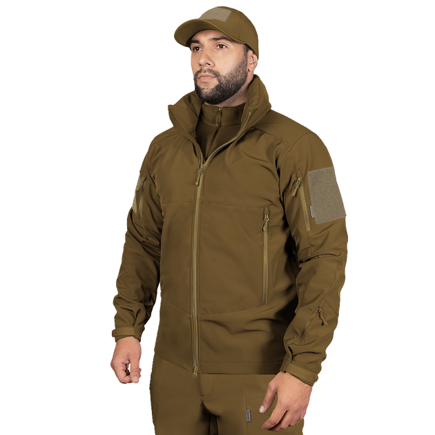 Куртка тактическая демисезонная мужская для силовых структур Phantom System Койот (7293), XXXL (OPT-35991) - изображение 2
