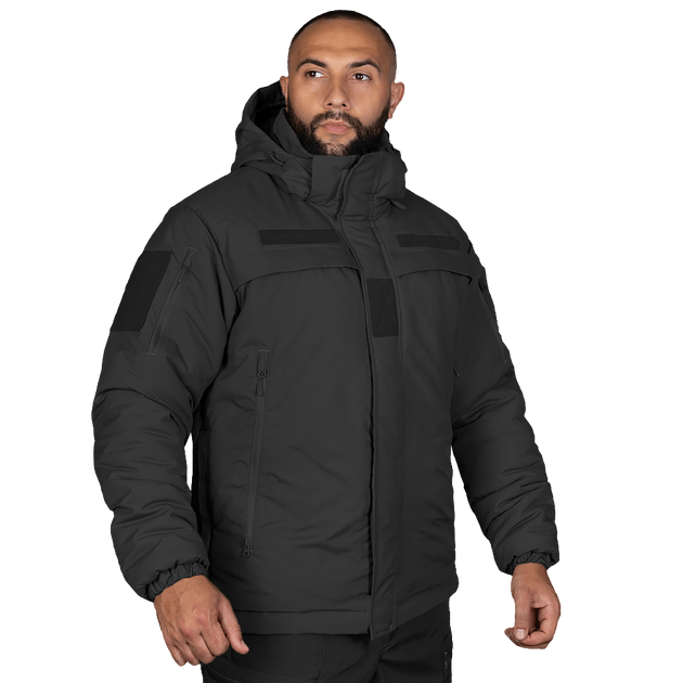 Куртка тактическая демисезонная мужская для силовых структур Patrol System 3.0 Черная (7273), XL (OPT-49901) - изображение 2