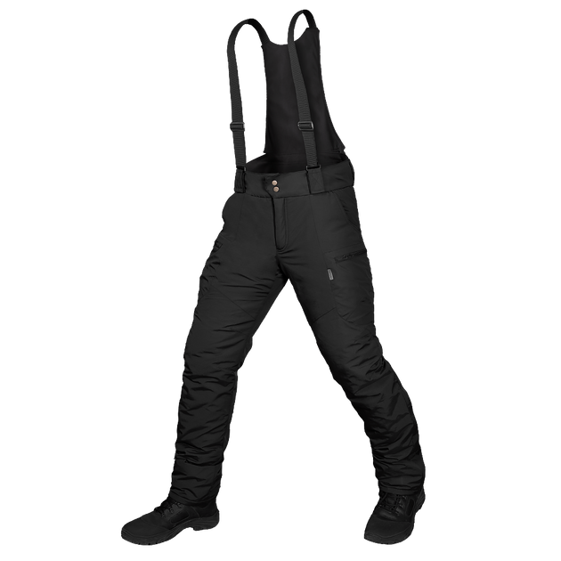 Штани тактичні зимові чоловічі утеплені штани для силових структур Patrol Taslan Чорні (7357), S (OPT-36701) - зображення 1