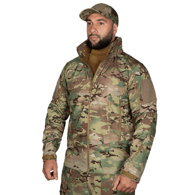 Куртка тактична демісезонна чоловіча для силових структур Phantom System Мультикам (7286), M (OPT-39331) - зображення 2