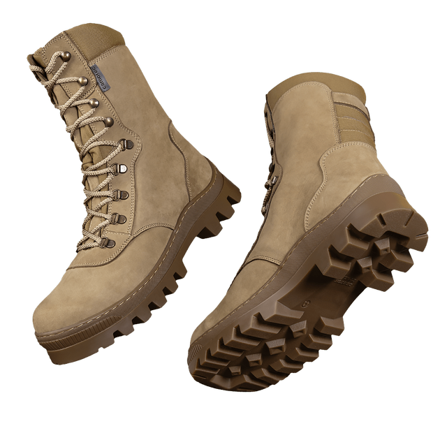 Берці тактичні високі зимові утеплені черевики для силових структур Raptor Койот (6617), 43 (OPT-31601) - зображення 1