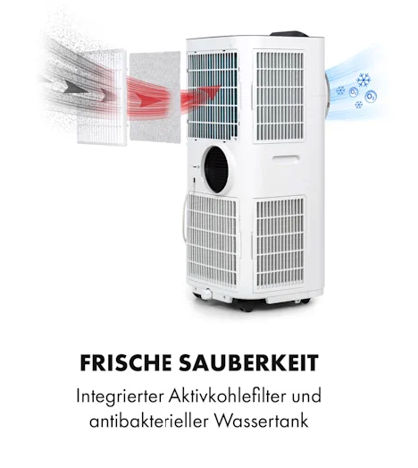 Напольный кондиционер Klarstein Kraftwerk Smart 12K, 3-в-1, - изображение 4
