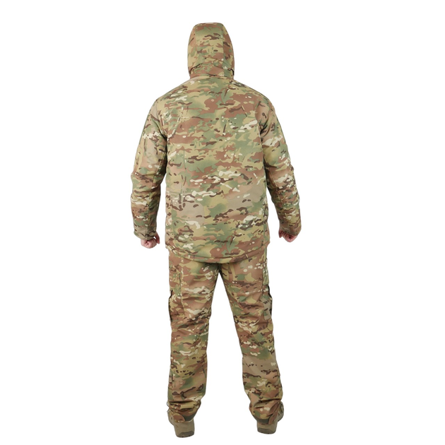Зимовий тактичний костюм бушлат+штани мультикам S (44-46) - зображення 2