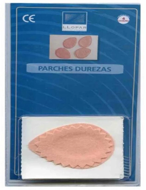 Пластирі від мозолів Llopar Parches Para Durezas 5 см x 4 см 6 шт (8430569005680) - зображення 1