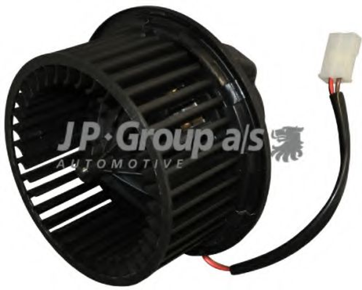 Моторчик пічки T4 1.9/2.4D/2.5TDI (окрім 111kW) (146mm) JP Group (1126101800) - зображення 1