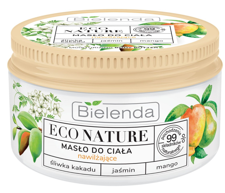 Олія для тіла Bielenda Eco Nature Plum Kakadu & Jaśmin & Mango зволожувальний 250 мл (5902169042608) - зображення 2