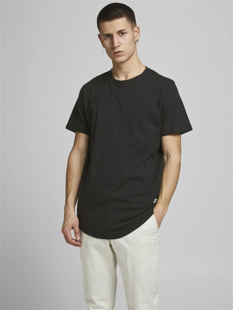 Футболка мужская Jack & Jones 12191765 L 2 шт Черная/Белая ...