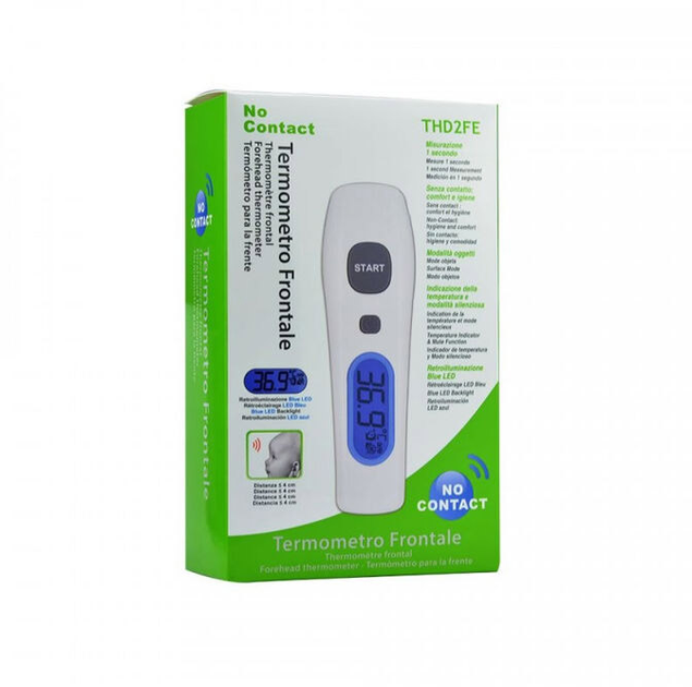 Bezdotykowy termometr na podczerwień Cdm Thermometer Ir Frontal No Contact (8058090033226) - obraz 1