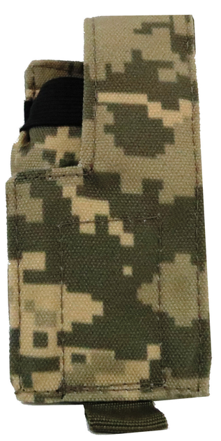 Тактический подсумок рации 6,5х14х4,5 см Ukr Military Камуфляж Пиксель 000221724 - изображение 1