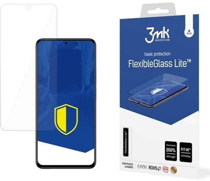 Szkło hybrydowe 3MK FlexibleGlass Lite dla Xiaomi Redmi Note 11S 4G / 11 4G (5903108460958) - obraz 1