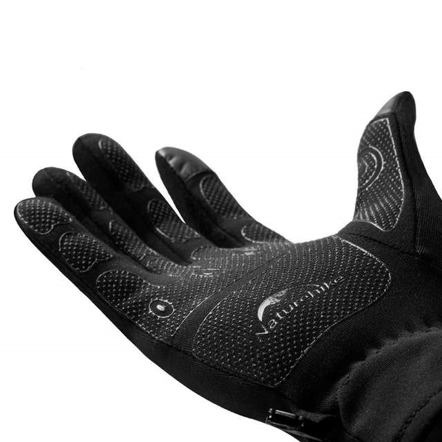 Флісові рукавиці Naturehike L NH17S004-T Black - зображення 2