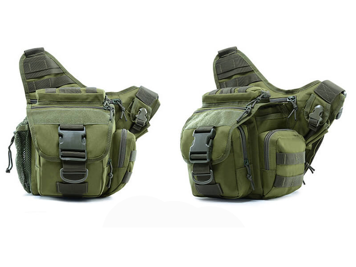Сумка на плече Smartex 3P Tactical 10 ST-011 army green - зображення 2