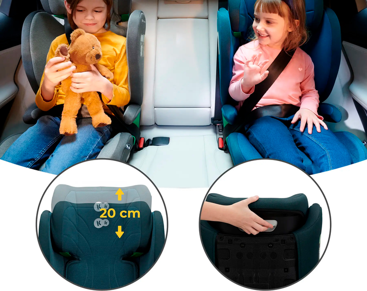 Fotelik samochodowy KinderKraft Junior Fix 2 i-Size Harbour Blue (KCJUFI20BLU0000) - obraz 15