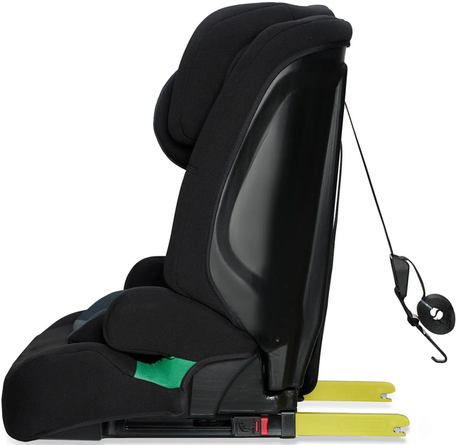Fotelik samochodowy KinderKraft Safety Fix 2 i-Size Black (KCSAFI02BLK0000) - obraz 6