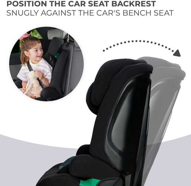 Fotelik samochodowy KinderKraft Safety Fix 2 i-Size Black (KCSAFI02BLK0000) - obraz 13